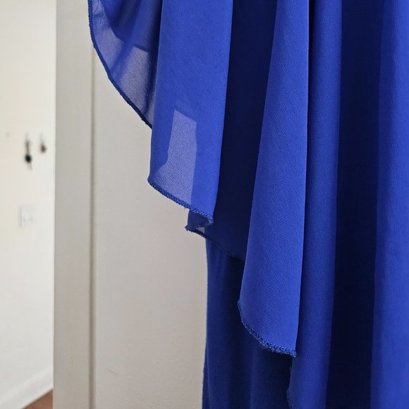 Leo Rosi Plus Size Flowy Flutter Sleeve Top (XL, but fits larger) - Picture 2 of 5